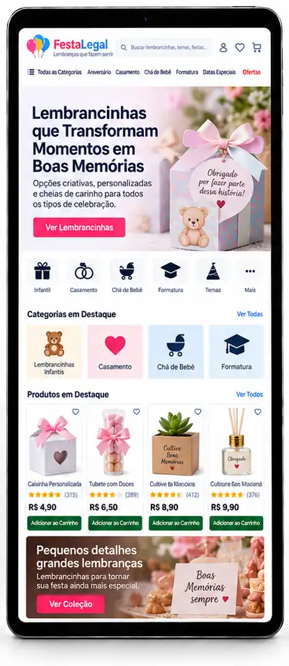 Loja Virtual / E-commerce