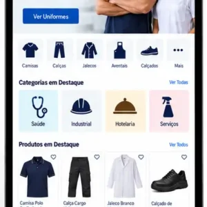 Criação de site para Loja de Moda Masculina Casual