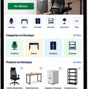 Criação de site para Loja de Móveis Corporativos