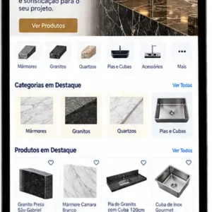 Administração de site para móveis planejados