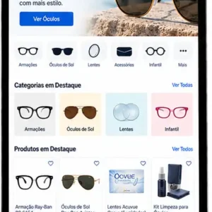 Criação de site para Loja de Óculos de Sol