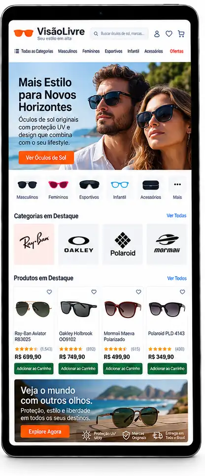 Criação de Loja Virtual