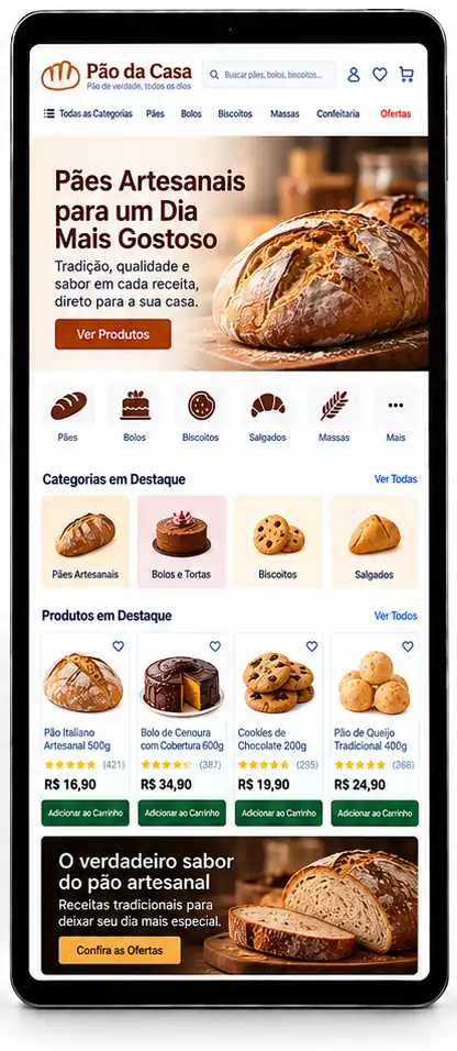 Criação de Loja Virtual
