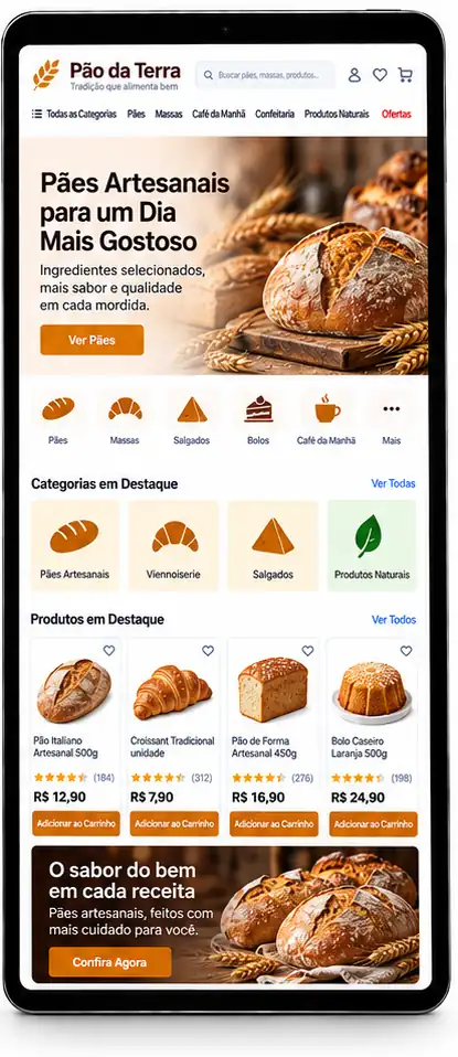 Criação de Loja Virtual