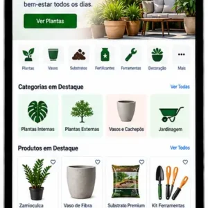 Administração de site para paisagismo