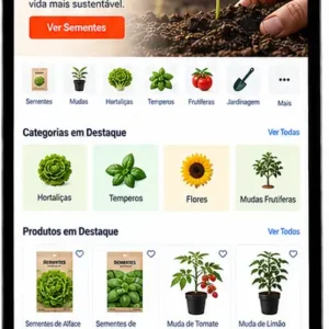 Criação de site para Loja de Plantas e Vasos