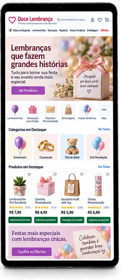 Loja Virtual / E-commerce