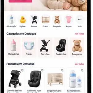 Loja De Produtos Para Bebê Criação de Site Profissional e Desenvolvimento de Site