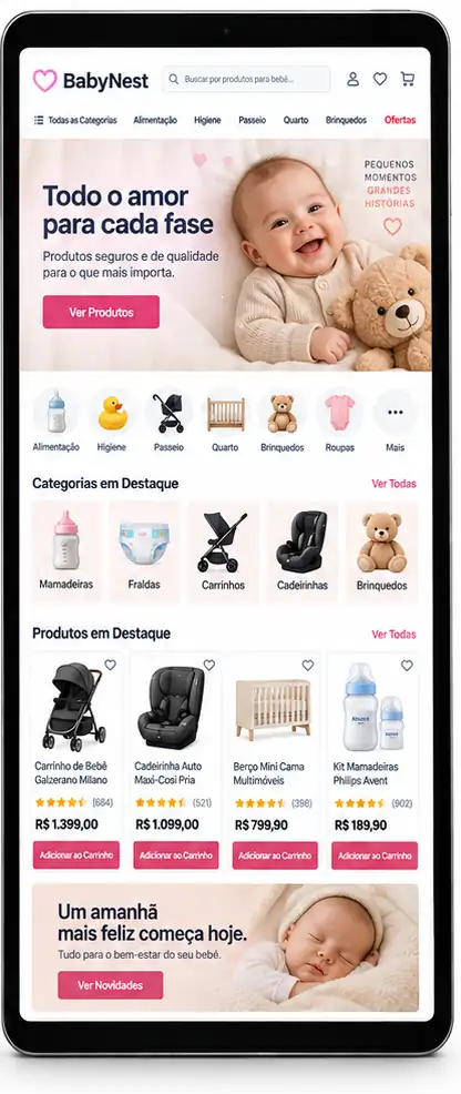 Site para Divulgar Produtos
