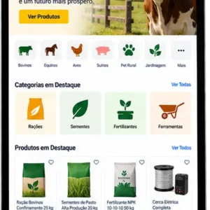 Criação de site para Loja de Produtos para Campo e Fazenda