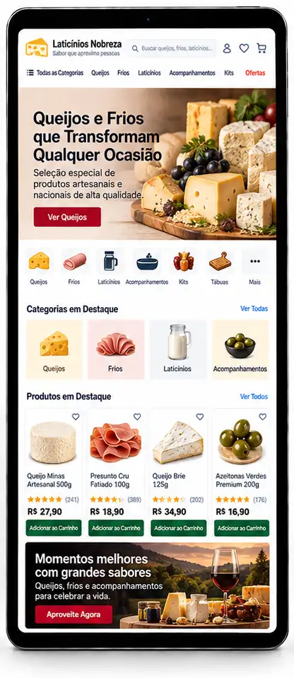 Criação de Loja Virtual