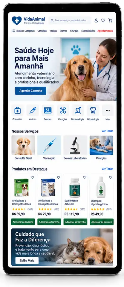 Criação de Loja Virtual
