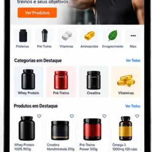 Comprar Site para Loja de Suplementos: Site Profissional para Vender Produtos