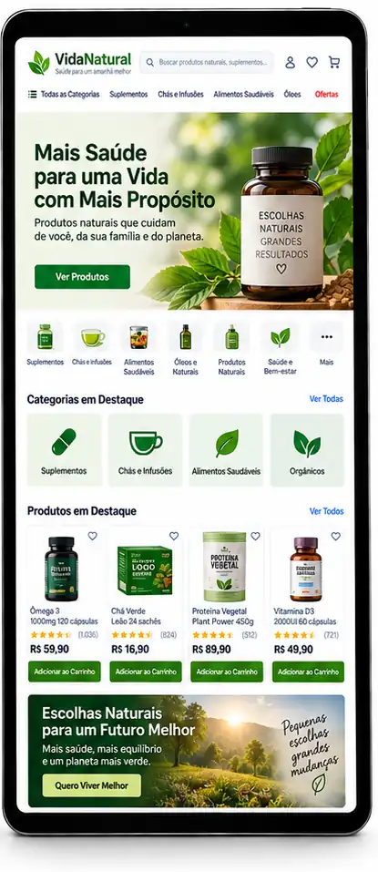 Criação de Loja Virtual