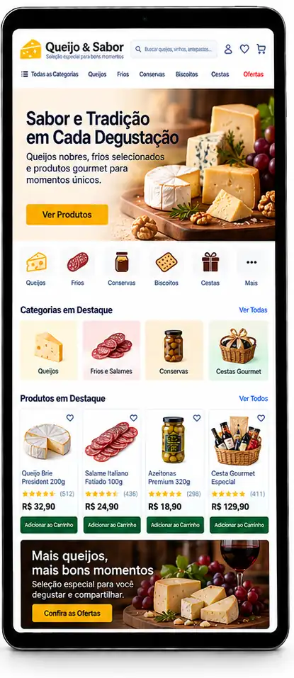 Criação de Loja Virtual
