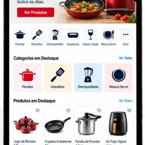 Criação de site para Loja de Utensílios de Cozinha