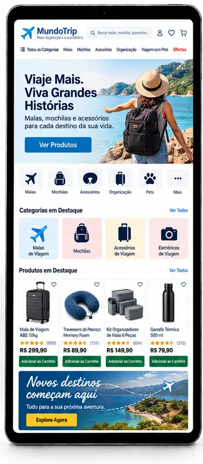 Criação de Loja Virtual