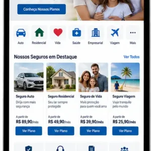 Criação de site para Loja de Viagens e Turismo