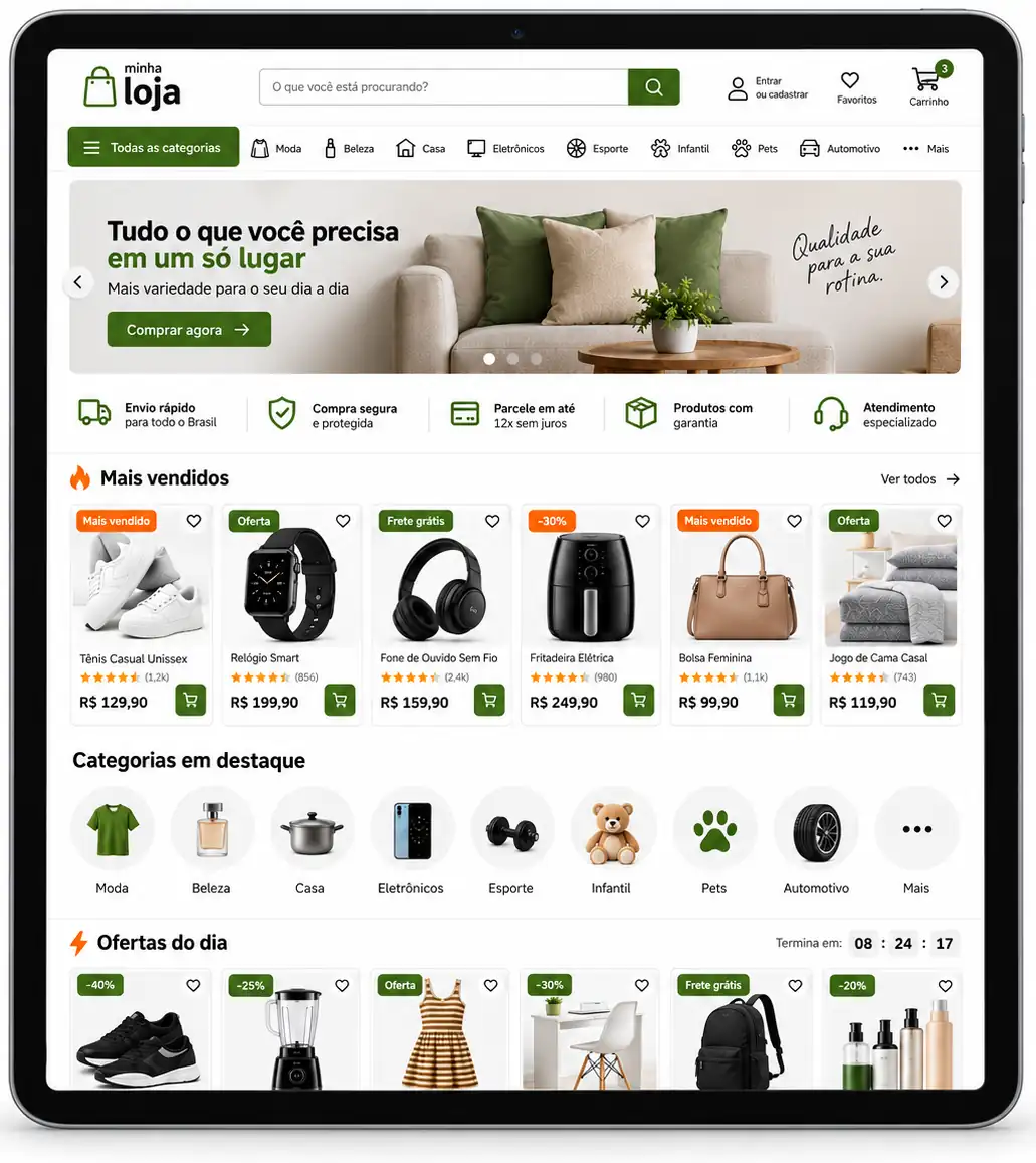 Comprar Site de Pedidos pelo WhatsApp | Site Profissional para Vender Produtos